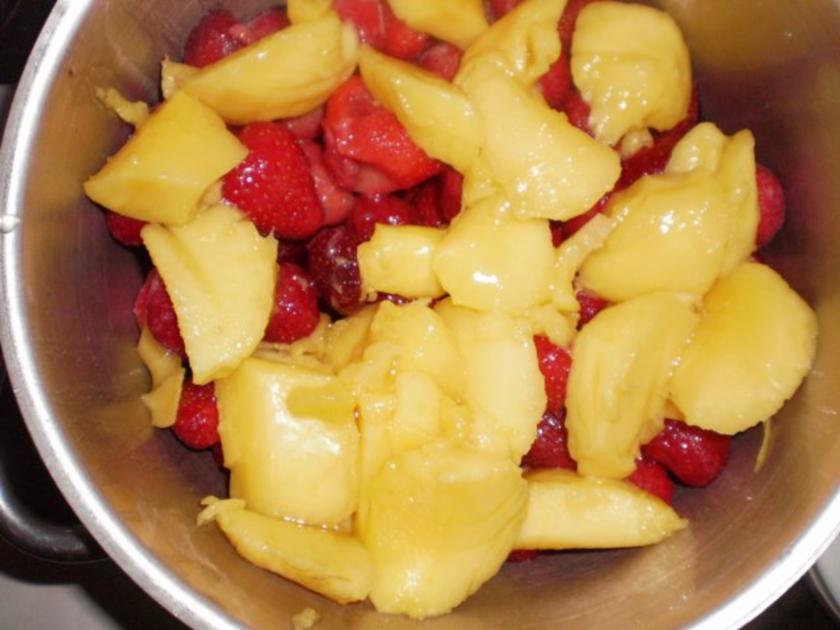 Erdbeer-Mango-Marmelade mit Ingwer - Rezept - kochbar.de