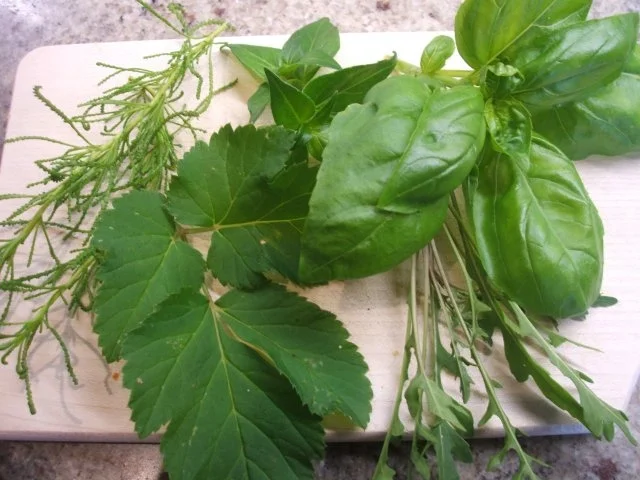 Souffle: Kräuter-Souffle auf fruchtiger Tomatensoße - Rezept - Bild Nr. 5