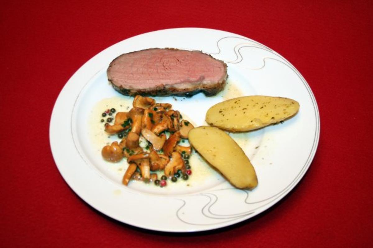 Bilder für Beefsteak mit grünem Pfeffer - Rezept