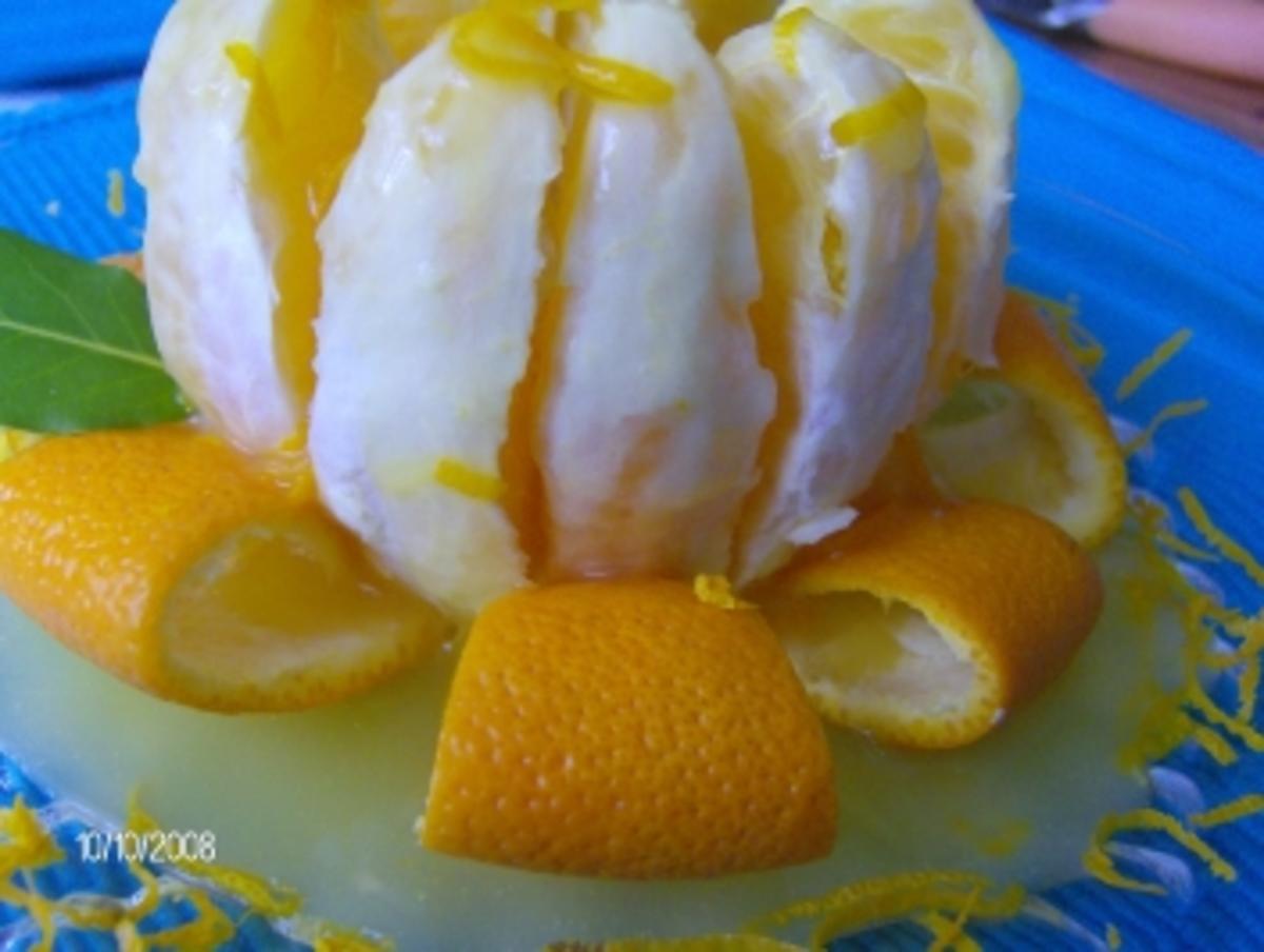 Edle Orangenblüten - ein nicht alltägliches Dessert - Rezept - Bild Nr. 4