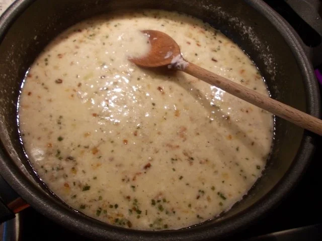 Rezept: Brokkoliauflauf mit Knepfle und Kabanossi Bild Nr. 6 Brokkoliauflauf mit Knepfle und Kabanossi - Rezept - Bild Nr. 6