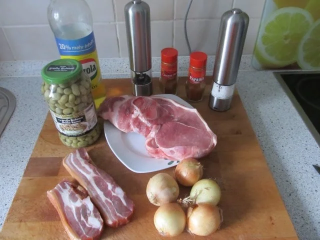 Rezept: Schweineschulter mit Bohnenkernen Bild Nr. 2 Schweineschulter mit Bohnenkernen - Rezept - Bild Nr. 2
