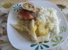 Putenröllchen mit Chicoreegemüse - Rezept