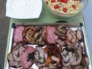 Knoblauchsauce nach Omas Art mit Beilagen - Rezept