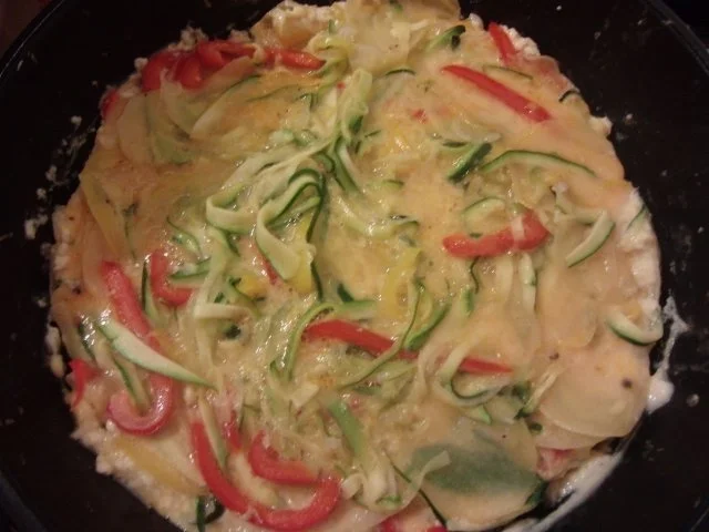 Gemüsetortilla - Rezept