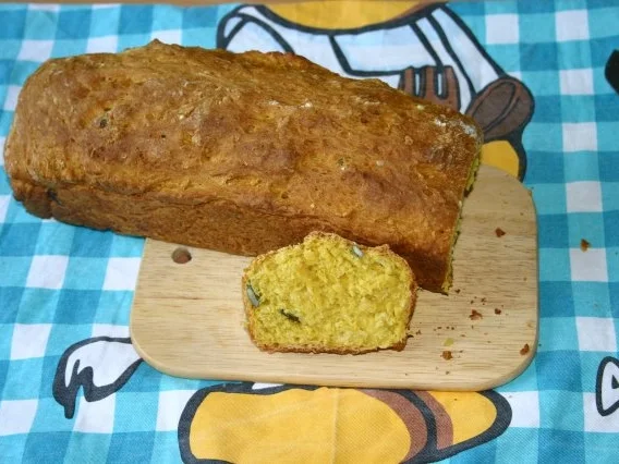 Rezept: Kürbisbrot Bild Nr. 2 Kürbisbrot - Rezept - Bild Nr. 2