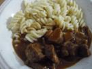 Gulasch mit Waldpilzen - Rezept