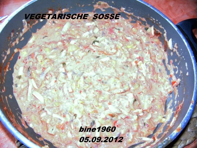 Rezept: VEGETARISCHE SOSSE VEGETARISCHE SOSSE - Rezept