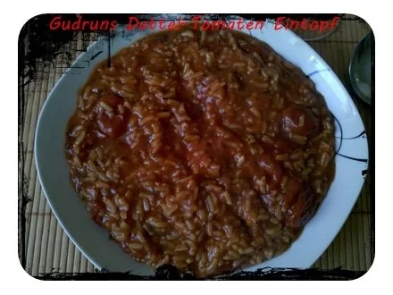 Rezept: Eintopf: Dattel-Tomateneintopf Bild Nr. 8 Eintopf: Dattel-Tomateneintopf - Rezept - Bild Nr. 8