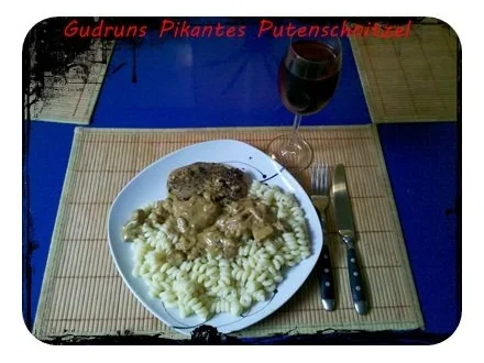 Geflügel: Pikantes Putenschnitzel mit Rahm-Steinpilzen - Rezept - Bild Nr. 11