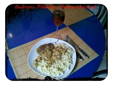 Geflügel: Pikantes Putenschnitzel mit Rahm-Steinpilzen - Rezept - Bild Nr. 13