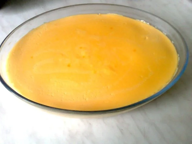 Rezept: Pudding mit Kuchen (Resteverwertung) Pudding mit Kuchen (Resteverwertung) - Rezept