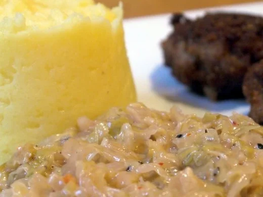 Spitzkohl mit würzigen Bouletten und Kartoffelpüree - Rezept - Bild Nr. 15