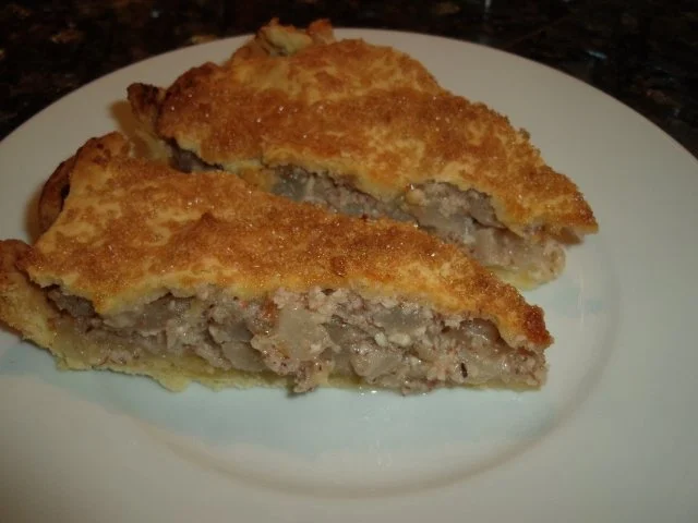 Rezept: Gedeckter Birnen-Nuss-Kuchen Bild Nr. 3 Gedeckter Birnen-Nuss-Kuchen - Rezept - Bild Nr. 3