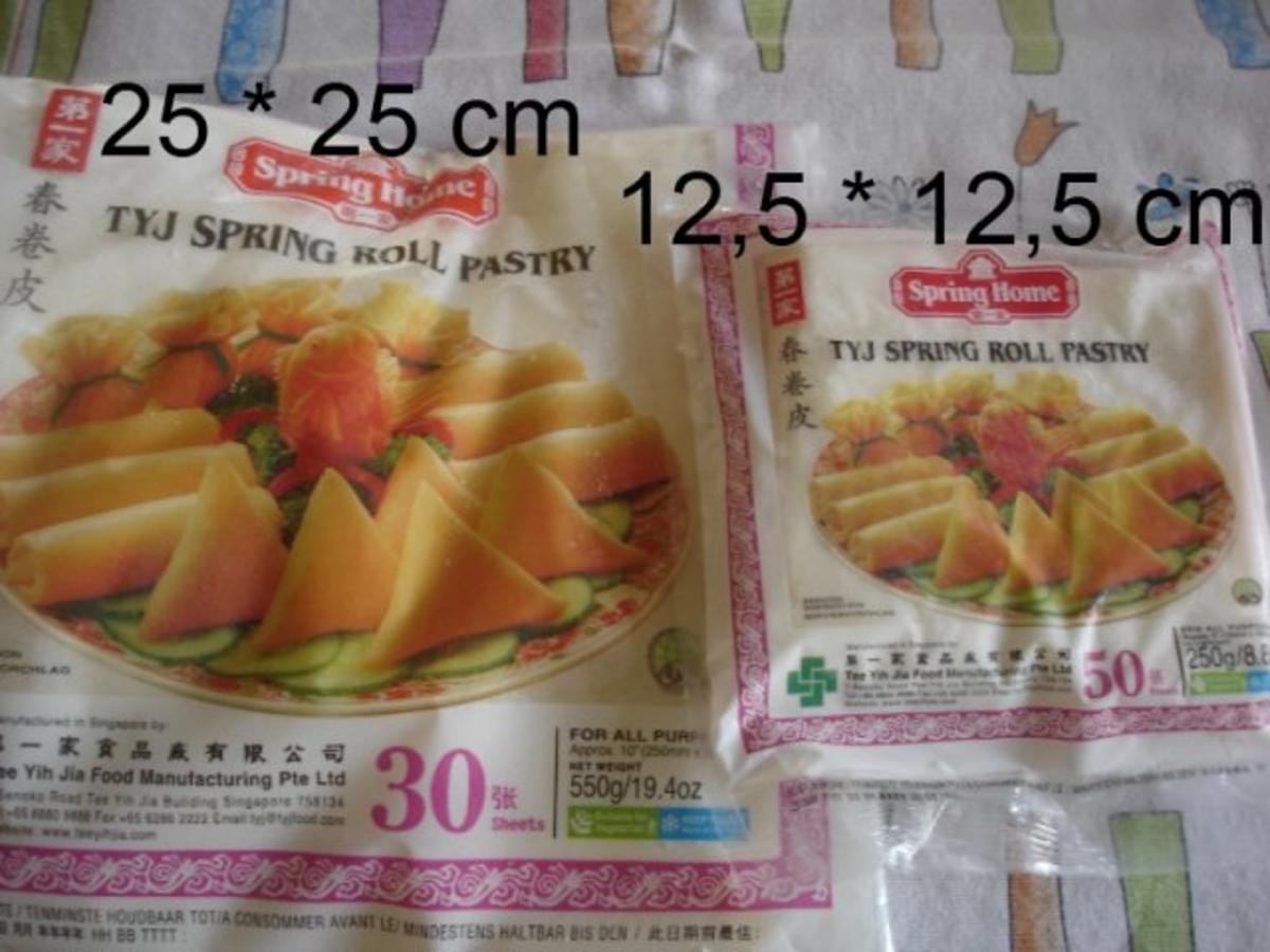 Knusprige asiatische Snacks - Rezept - Bild Nr. 2