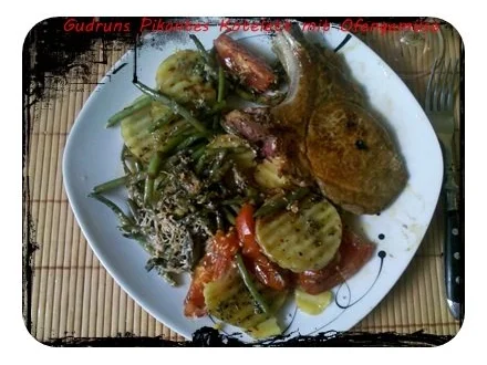 Rezept: Fleisch: Pikantes Kotelett mit Ofengemüse Bild Nr. 19 Fleisch: Pikantes Kotelett mit Ofengemüse - Rezept - Bild Nr. 19