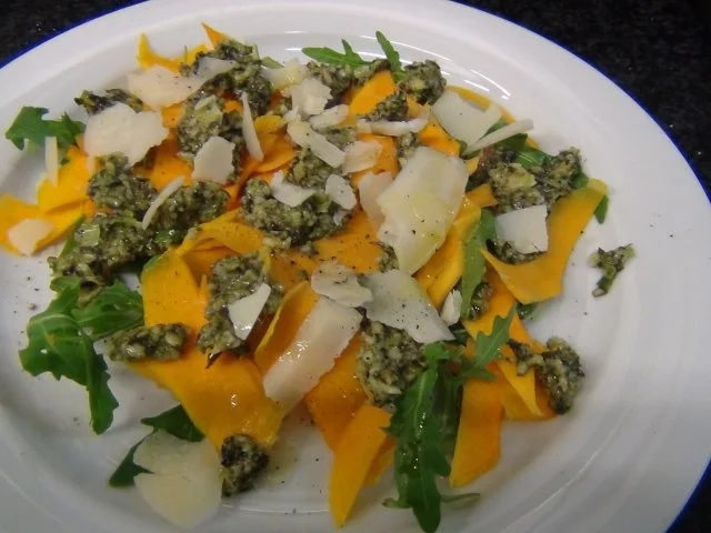 Rezept: Kürbis Carpaccio Kürbis Carpaccio - Rezept