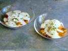 Karamellisierte Pfirsiche mit Zitronenjoghurt - Rezept