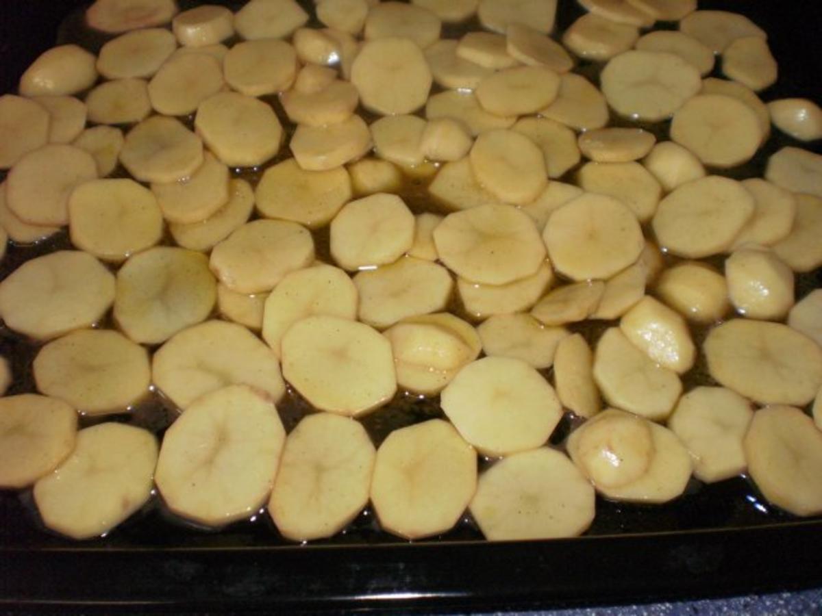 Minutensteak's mit Bratkartoffeln und Senfsoße - Rezept - Bild Nr. 4