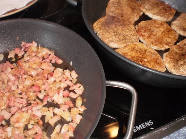 Minutensteak's mit Bratkartoffeln und Senfsoße - Rezept - Bild Nr. 5