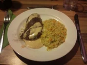 Parmesan Graupenrisotto mit argentinischem Rinderfilet - Rezept