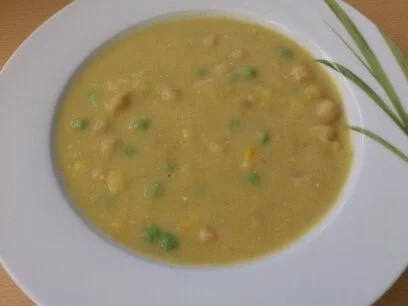 Cremige Kichererbsensuppe - Rezept