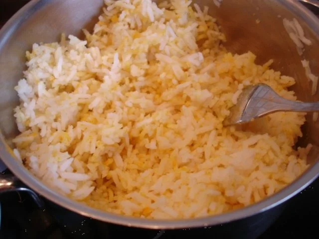 Rezept: Gebratener Eierreis Bild Nr. 7 Gebratener Eierreis - Rezept - Bild Nr. 7