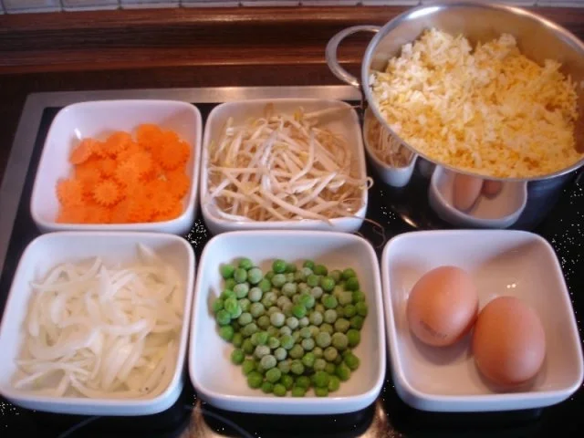 Rezept: Gebratener Eierreis Bild Nr. 8 Gebratener Eierreis - Rezept - Bild Nr. 8