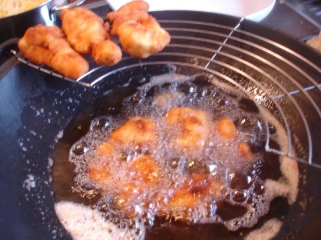 Rezept: Backhendlbrustfilet mit gebratenem Eierreis Bild Nr. 6 Backhendlbrustfilet mit gebratenem Eierreis - Rezept - Bild Nr. 6