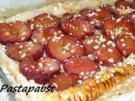 Pflaumen auf Marzipan Blätterteig - Rezept