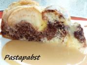 Apfeliger Marmorkuchen mit Toffeesauce - Rezept