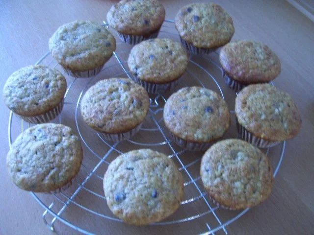 Schoki-Bananen-Muffins - Rezept