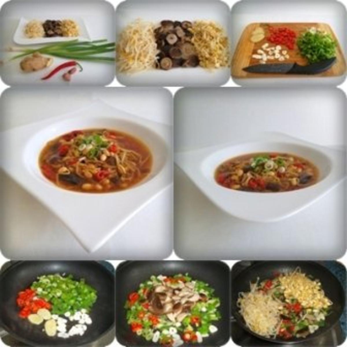 ❀ Chinesische Suppe extra scharf  ❀ - Rezept - Bild Nr. 2