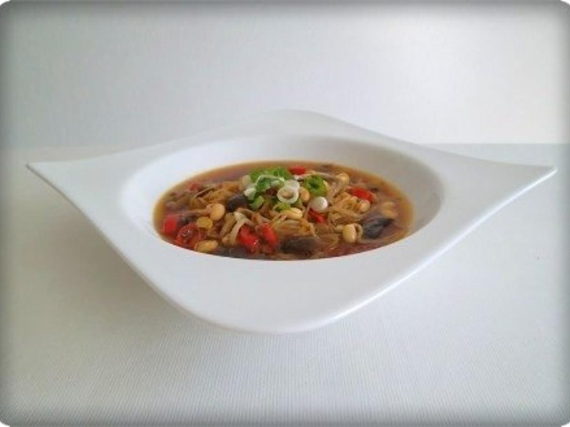 Chinesische Suppe extra scharf - Rezept - kochbar.de