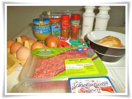 ✿ Gefüllter Hackbraten oder "Falscher Hase" ✿ - Rezept - Bild Nr. 3