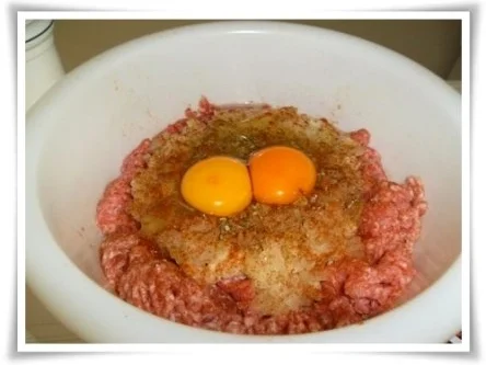 ✿ Gefüllter Hackbraten oder "Falscher Hase" ✿ - Rezept - Bild Nr. 7