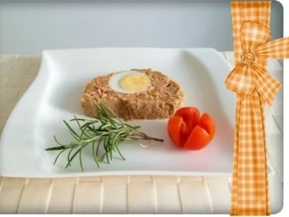 ✿ Gefüllter Hackbraten oder "Falscher Hase" ✿ - Rezept