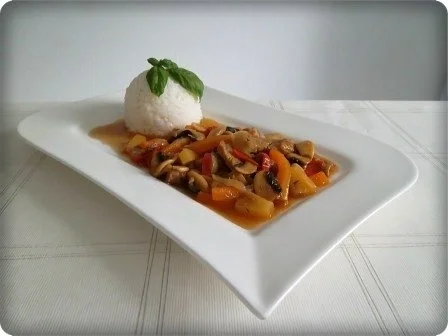 ❈ Geschnetzeltes süß - scharf  und Reis dazu ❈ - Rezept - Bild Nr. 21