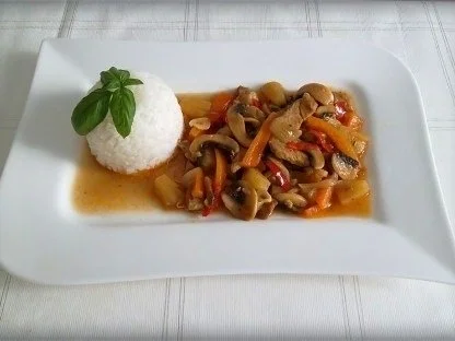 ❈ Geschnetzeltes süß - scharf  und Reis dazu ❈ - Rezept - Bild Nr. 22