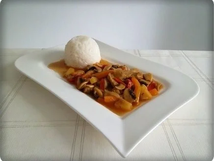 ❈ Geschnetzeltes süß - scharf  und Reis dazu ❈ - Rezept - Bild Nr. 20