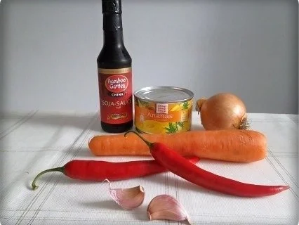 ❈ Geschnetzeltes süß - scharf  und Reis dazu ❈ - Rezept - Bild Nr. 4