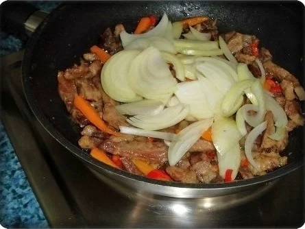 ❈ Geschnetzeltes süß - scharf  und Reis dazu ❈ - Rezept - Bild Nr. 10