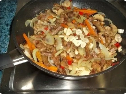 ❈ Geschnetzeltes süß - scharf  und Reis dazu ❈ - Rezept - Bild Nr. 12