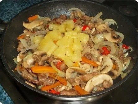 ❈ Geschnetzeltes süß - scharf  und Reis dazu ❈ - Rezept - Bild Nr. 13