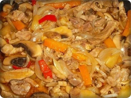 ❈ Geschnetzeltes süß - scharf  und Reis dazu ❈ - Rezept - Bild Nr. 18