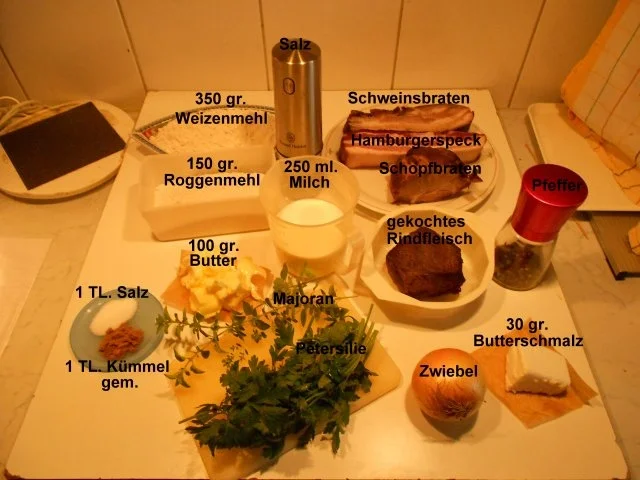 Pongauer Fleischkrapfen - Rezept - Bild Nr. 2