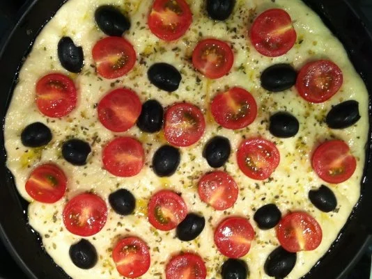 Rezept: Papalino's Focaccia Bild Nr. 2 Papalino's Focaccia - Rezept - Bild Nr. 2