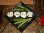 Sushi mit Surimi und Avocado - Rezept