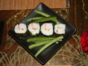 Sushi mit Surimi und Avocado - Rezept
