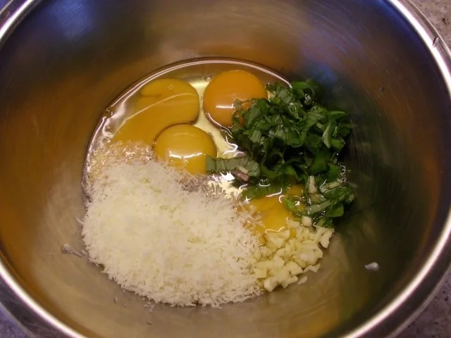 Zucchini-Paprika-Tomaten-Auflauf mit Schafskäse und Schinken - Rezept - Bild Nr. 5